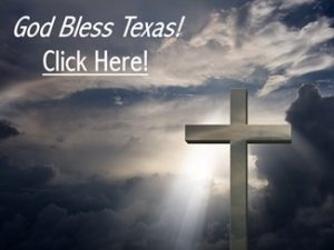 Cross - God Bless Texas