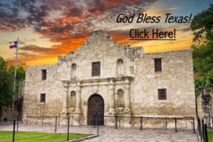 God Bless Texas Alamo