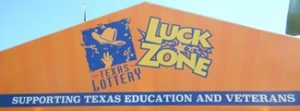 Texas Lotto Luck Zone Tent